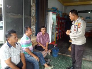 Polsek Bangkinang Barat, Cooling Sistim serta Himbau Pemilu Yang Aman dan Damai 2024